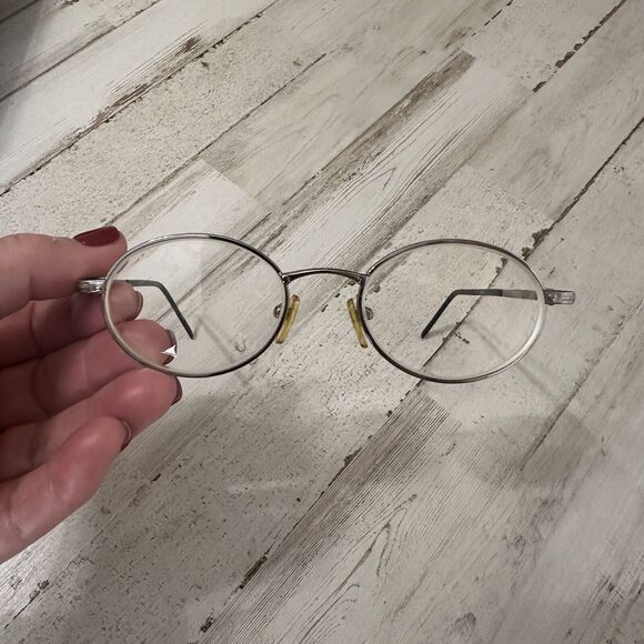 BARON Mens Eyeglasses Round Vintage Spectacles Nose Guards Grandpa Santa - Picture 1 of 11